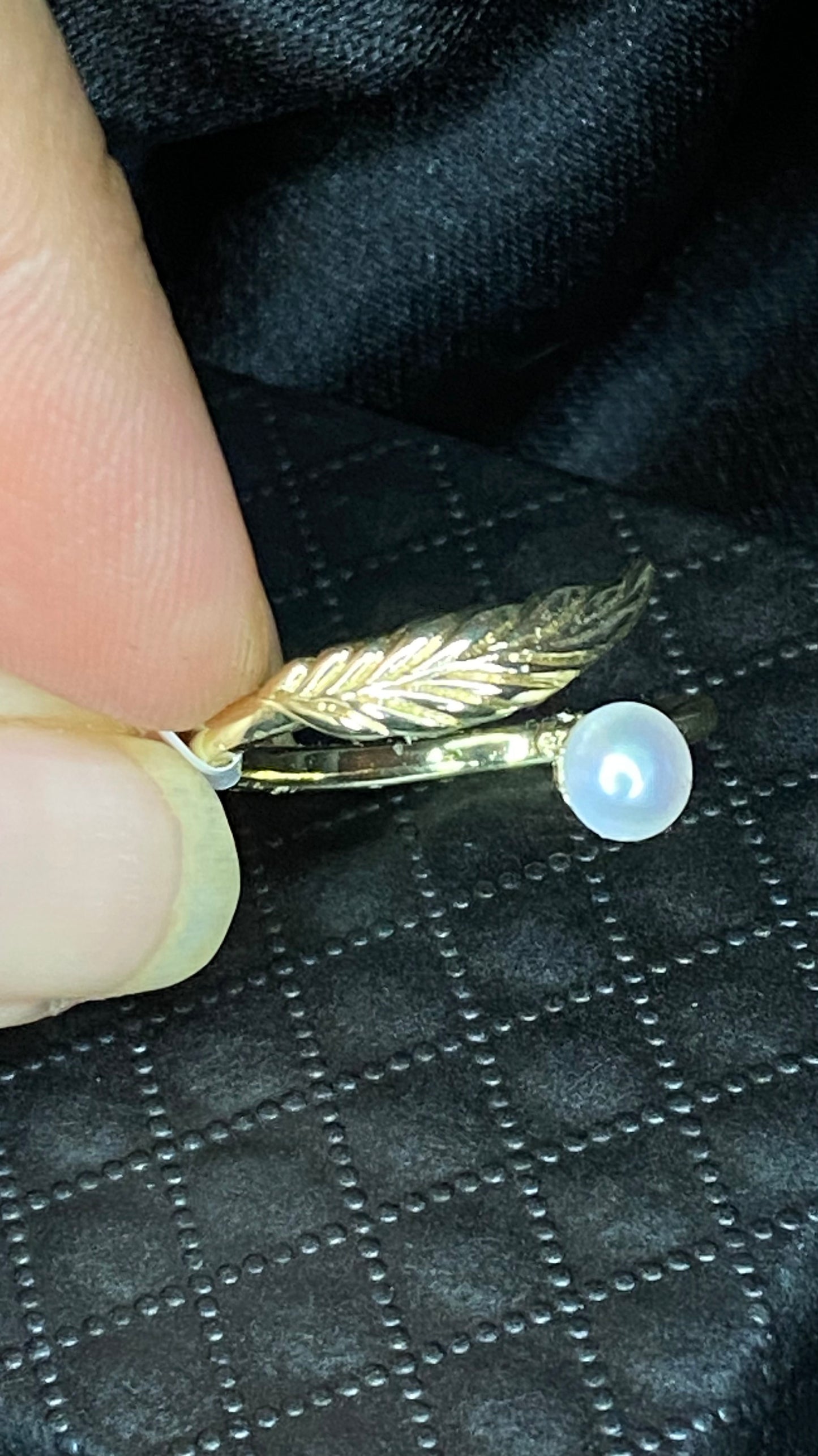 Pearl Rings in pure Silver